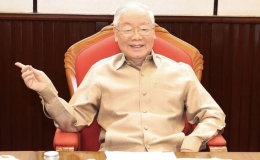 Tổng Bí thư Nguyễn Phú Trọng chủ trì cuộc họp lãnh đạo chủ chốt