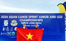 Việt Nam thắng lớn tại Giải Canoe vô địch trẻ và U23 vô địch châu Á