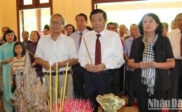 Vĩnh Long kỷ niệm 16 năm ngày mất Thủ tướng Võ Văn Kiệt