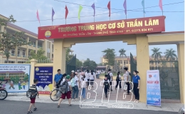 100% cơ sở giáo dục triển khai mô hình "Cổng trường an toàn giao thông"