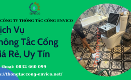 5 dịch vụ thông tắc cống giá rẻ uy tín tại Hà Nội