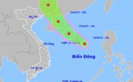 Áp thấp nhiệt đới hình thành trên Biển Đông