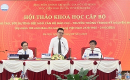Cần đổi mới toàn diện công tác đào tạo cán bộ báo chí-truyền thông trong kỷ nguyên mới