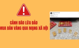 Cảnh báo giả mạo ngân hàng, doanh nghiệp lừa đảo người mua vàng