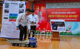 Chắp cánh đam mê khoa học cho học sinh