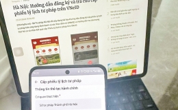 Đề xuất giảm thời gian cấp Phiếu lý lịch tư pháp