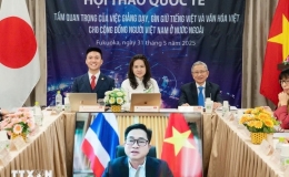 Gìn giữ bản sắc tiếng Việt trong cộng đồng người Việt Nam ở nước ngoài