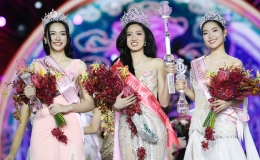 Hà Trúc Linh đăng quang Hoa hậu Việt Nam 2024