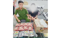 Hải quan Cửa khẩu sân bay quốc tế Nội Bài phối hợp bắt giữ 5,3 kg ma túy