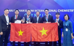 Học sinh Việt giành ba huy chương vàng Hóa học quốc tế