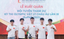 Học sinh Việt Nam đạt 4 huy chương Olympic Vật lý châu Âu