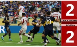 Kết quả bàn thắng Boca Juniors vs Benfica: 2-2 (FIFA Club World Cup 2025)