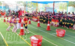 Kiến Xương: Chăm sóc trẻ an toàn, bổ ích trong dịp hè