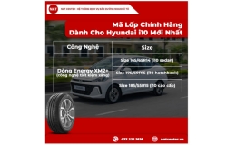 Lốp Michelin i10 giá bao nhiêu? Hướng dẫn chọn đúng mã lốp từ NAT Center