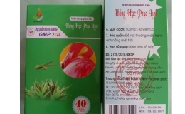 Phát hiện viên nang giảm cân Hồng Hạc Phục Linh có chứa 3 chất cấm gây hại