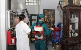 Tăng cường phòng, chống dịch bệnh trong và sau lụt bão, mưa lũ