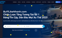 Tăng like Tiktok nhanh, an toàn, giá rẻ với BuffLikeNhanh.com