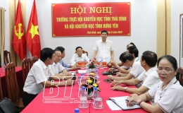 Thống nhất các nội dung chuẩn bị cho việc sáp nhập hội khuyến học 2 tỉnh: Thái Bình và Hưng Yên