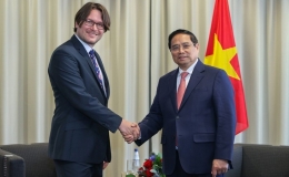 Thủ tướng Phạm Minh Chính tiếp một số tập đoàn hàng đầu của Estonia
