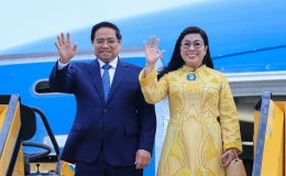 Thủ tướng Phạm Minh Chính và Phu nhân tới Stockholm bắt đầu thăm chính thức Thuỵ Điển