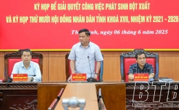 Thống nhất nội dung, chương trình kỳ họp để giải quyết công việc phát sinh đột xuất và kỳ họp thứ mười của HĐND tỉnh