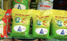 Tràn lan 'Gạo Ông Cua' ST25 giả mạo