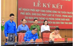 Tuyên truyền, phổ biến, giáo dục pháp luật về an toàn giao thông, phòng chống đuối nước cho thanh, thiếu niên