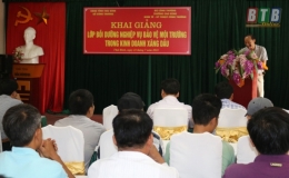 Bồi dưỡng nghiệp vụ bảo vệ môi trường trong kinh doanh xăng, dầu