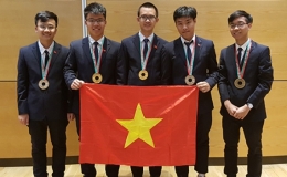 Việt Nam giành 2 Huy chương vàng tại kỳ thi Olympic vật lý 2018
