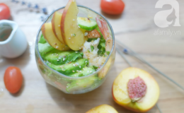 Cách làm salad đào ngon xuất sắc