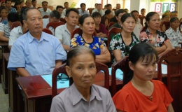 240 hội viên Hội Nông dân được tập huấn tuyên truyền phổ biến chính sách pháp luật