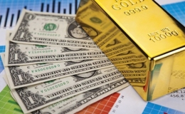 Dưới áp lực của giá vàng, đồng USD đang mất giá