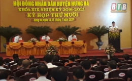 Kỳ họp thứ 10 HĐND huyện Hưng Hà