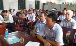 Tập huấn vận hành, bảo dưỡng, sửa chữa máy nông nghiệp cho nông dân xã Phú Lương