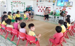 Vũ Thư: Xây dựng trường mầm non lấy trẻ làm trung tâm