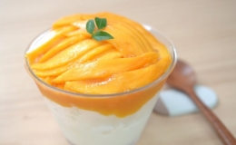 Cách làm bingsu xoài giải nhiệt