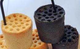 Cách làm làm bánh hình than tổ ong lạ mắt