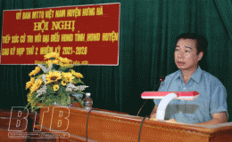 Đại biểu HĐND tiếp xúc cử tri tại các huyện Hưng Hà, Đông Hưng