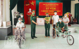 Lực lượng vũ trang tỉnh: Thực hiện tốt chính sách hậu phương quân đội
