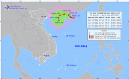 Tin bão trên biển Đông (Cơn bão số 3) - Hồi 13h ngày 19/7/2021