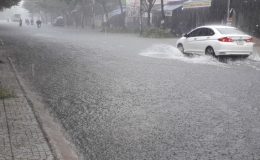 Tin cảnh báo mưa lớn diện rộng tại Thái Bình