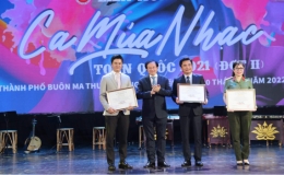 3 tác phẩm đoạt giải Xuất sắc Liên hoan ca múa nhạc toàn quốc