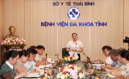 Ban Văn hóa - Xã hội, HĐND tỉnh: Giám sát tại Bệnh viện Đa khoa tỉnh, Bệnh viện Đa khoa huyện Vũ Thư