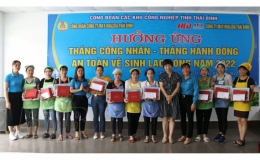 Công đoàn Các khu công nghiệp tỉnh: Trao tặng hơn 3.450 suất quà cho đoàn viên công đoàn, người lao động