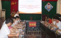 Đoàn kiểm tra số 5, Ban Chỉ đạo cấp quốc gia kỳ thi tốt nghiệp THPT năm 2022: Kiểm tra công tác coi thi tại Hội đồng thi tỉnh Thái Bình