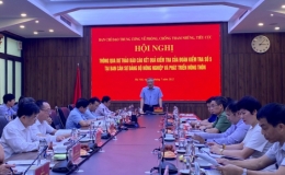 Đoàn kiểm tra số 5 thông báo kết quả kiểm tra tại Bộ Nông nghiệp và Phát triển nông thôn