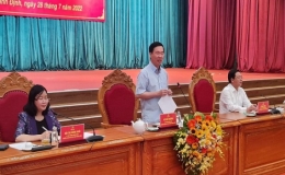 Đồng chí Võ Văn Thưởng làm việc với Ban Thường vụ Tỉnh ủy Bình Định