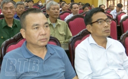 Đông Hưng: Tập huấn công tác phòng, chống thiên tai và tìm kiếm cứu nạn