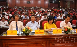 Kỳ họp thứ tư HĐND huyện Thái Thụy khóa XX