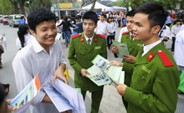 Ngày 17/7, thí sinh thi đánh giá tuyển sinh CAND năm 2022